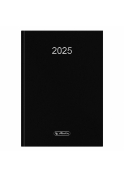 Kalendarz 2025 szefa A5 dzienny czarny