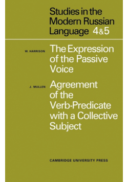 Studies in the Modern Russian Language
