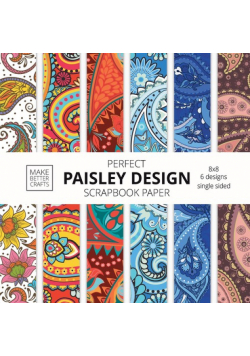 Perfect Paisley Design Scrapbook Paper