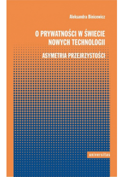 O prywatności w świecie nowych technologii
