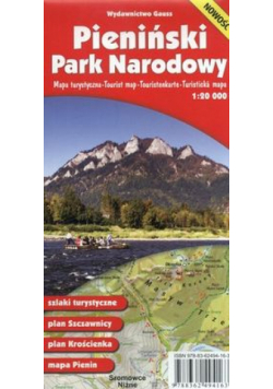 Pieniński Park Narodowy. Mapa turystyczna 1:20 000 Mapa wodoodporna wyd. 3