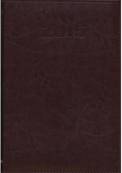 Kalendarz 2015 Biznes Manager B5 Bordowy