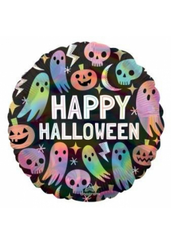 Balon foliowy Pastel Halloween Holographic 43cm