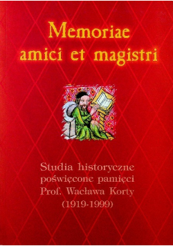 Memoriae amici et magistri