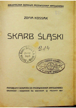 Skarb śląski 1937r.