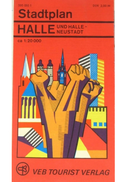 Stadtplan Halle und Halle Neustadt
