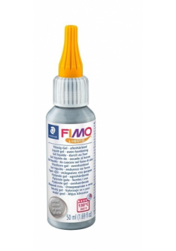 Żel termoutwardzalny Fimo 50ml srebrny