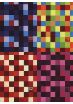 Zeszyt A5 w kratkę 80 kartek Cross the colour 5 sztuk mix