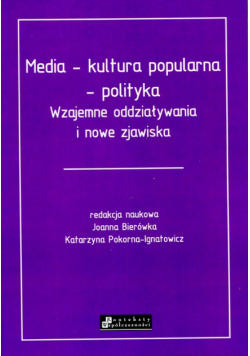 Media  kultura popularna polityka