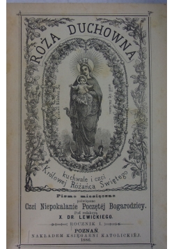 Róża Duchowna, 1886r.