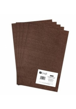 Filc poliestrowy A4 brown 5szt