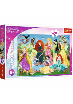 Puzzle 100 Czarujące Księżniczki