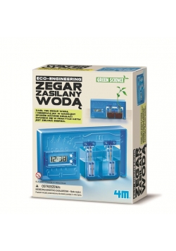Zegar zasilany wodą 4M