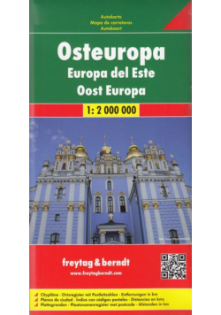 Europa Wschodnia mapa 1:2 000 000