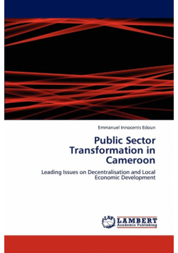 Public Sector Transformation in Cameroon