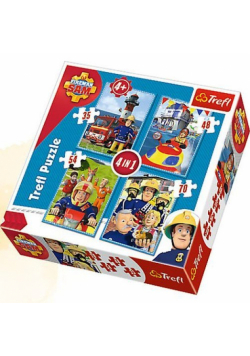Puzzle 4w1 Drużyna Sama
