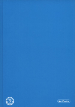 Brulion A5 Color Blocking w kratkę 96 kartek niebieski