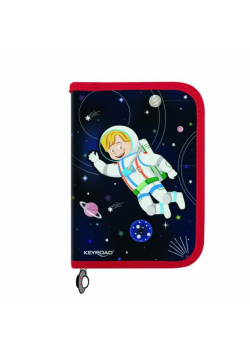 Piórnik z wyposażeniem 19x13x4,2 cm 42el MIX