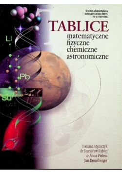 Tablice matematyczne fizyczne chemiczne astronomiczne