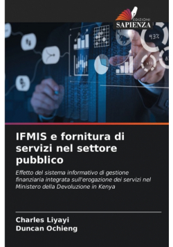 IFMIS e fornitura di servizi nel settore pubblico