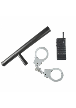Zestaw policjanta z pałką
