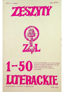 Zeszyty literackie 1  50 rok XIII