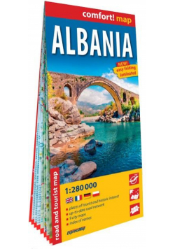 comfort! map Albania 1:280 000