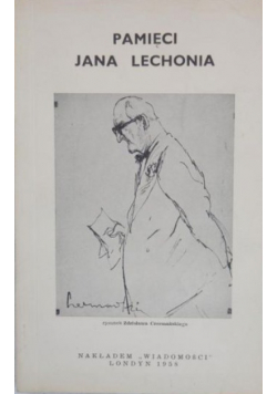 Pamięci Jana Lechonia