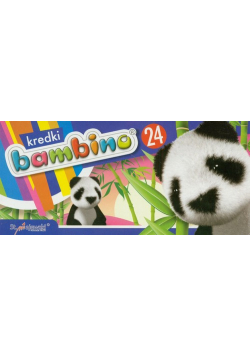 Kredki Bambino świecowe 24 kolory