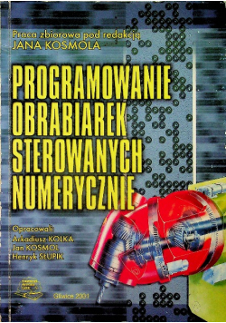 Programowanie obrabiarek sterowanych