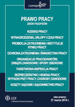 Prawo pracy Zbiór przepisów
