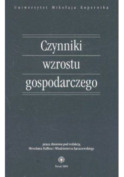 Czynniki wzrostu gospodarczego