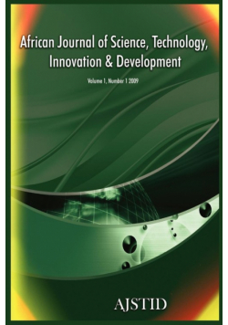 African Journal of Science, Technology, Innovation and Development (Volume 1 Number 1 2009)
