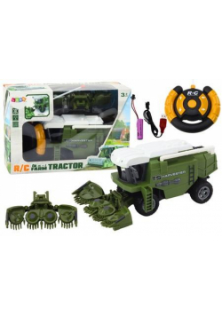 Kombajn RC zielony
