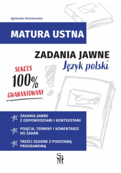 Zadania jawne Język polski Matura ustna