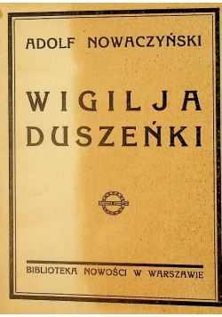 Wigilia duszeńki 1917 r.