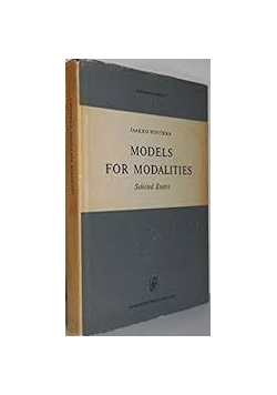 Models for modalities
