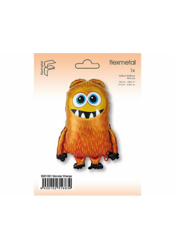 Balon foliowy FX Monster pomarańczowy 57cm