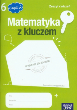 Matematyka z kluczem 6 Zeszyt ćwiczeń Część 2