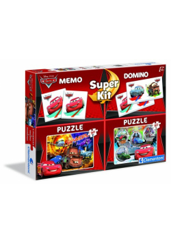 Puzzle Memo Domino SL Samochody 2 x 30  Super Kit Cars