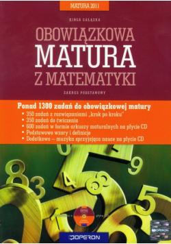 Matematyka Matura Obowiązkowa 2011 z płytą CD