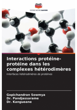 Interactions protéine-protéine dans les complexes hétérodimères