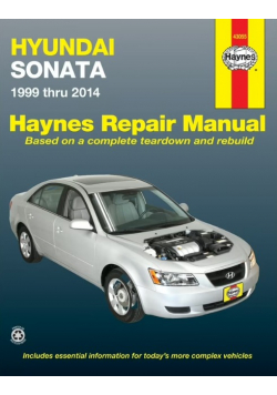 Hyundai Sonata 1999 thru 2014