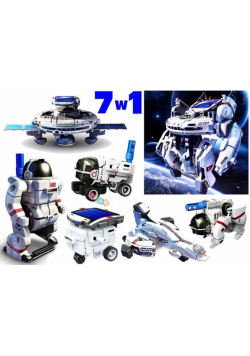 Kosmiczny zestaw Robot solarny 7w1 Ufo Kosmos