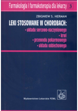 Leki stosowane w chorobach