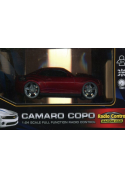 Auto metalowe 1:24 Camaro Copo 1/36 czerwony