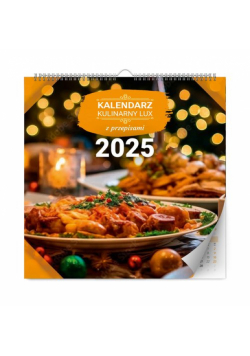 Kalendarz 2025 Kulinarny lux ścienny