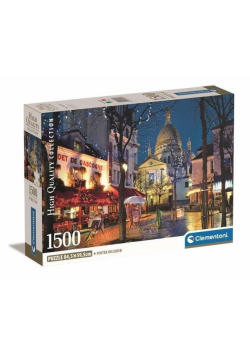 Puzzle 1500 Compact Paris - Montmartre