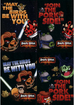Zeszyt A5 Angry Birds Star Wars w linie 60 kartek 10 sztuk mix