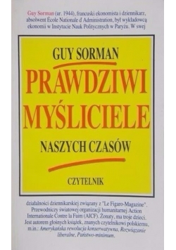 Prawdziwi myśliciele naszych czasów